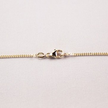 chain, ketting, kette, gourmet, 1.5mm, gold, white, goud, wit,